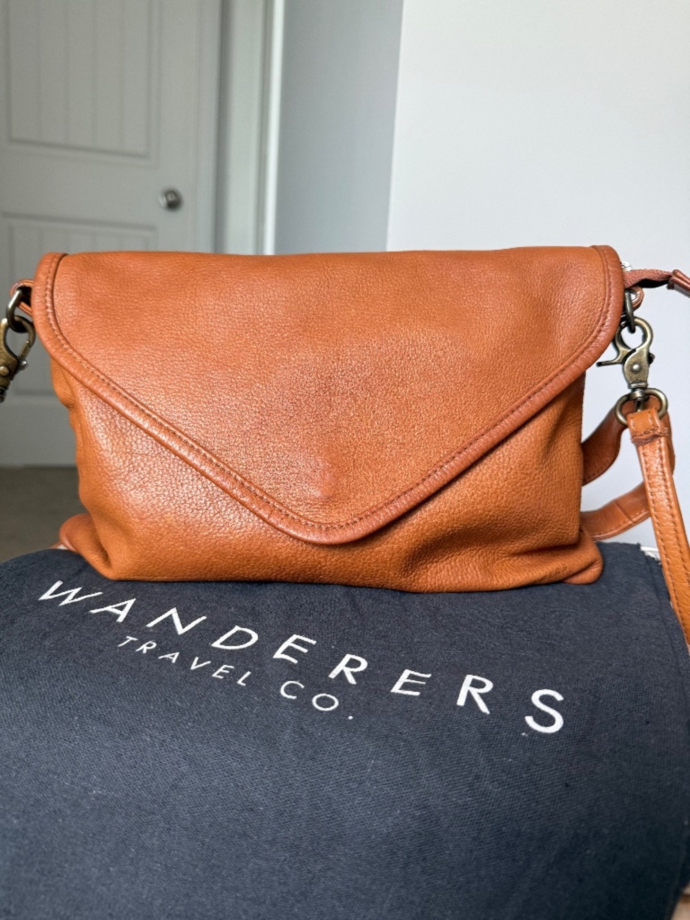 Marseille Crossbody Clutch Crossbody Wanderers Travel Co Soft Leather Bag Purse